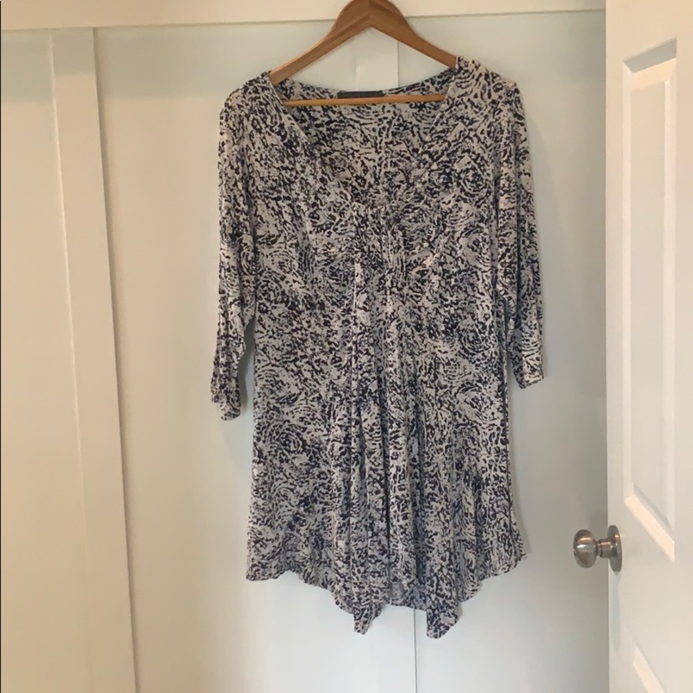 Rose + Olive Flowy Tunic